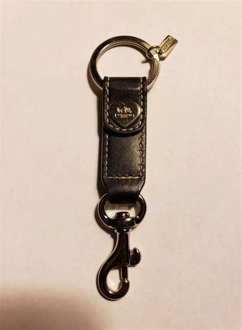 cheap coach keychains|coach picture keychain for men.